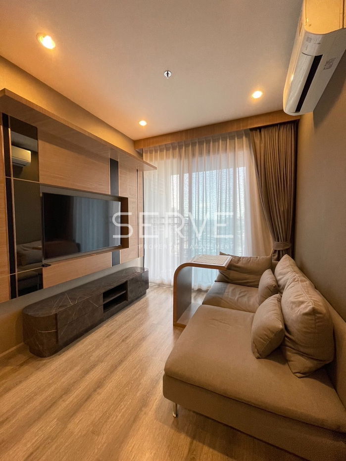 🔥Modern Style 2 beds 1 bath High Fl. 15+ Good Location Next to BTS Udom Suk 50 m. at IDEO Mobi Sukhumvit 66 Condo / For Rent
