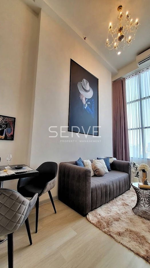 🔥Duplex 1 Bed 1 Work Room 44 sq.m. Super High Fl. 30+ Good Location BTS Chong Nonsi 600 m. at Knightsbridge Prime Sathorn Condo / For Rent