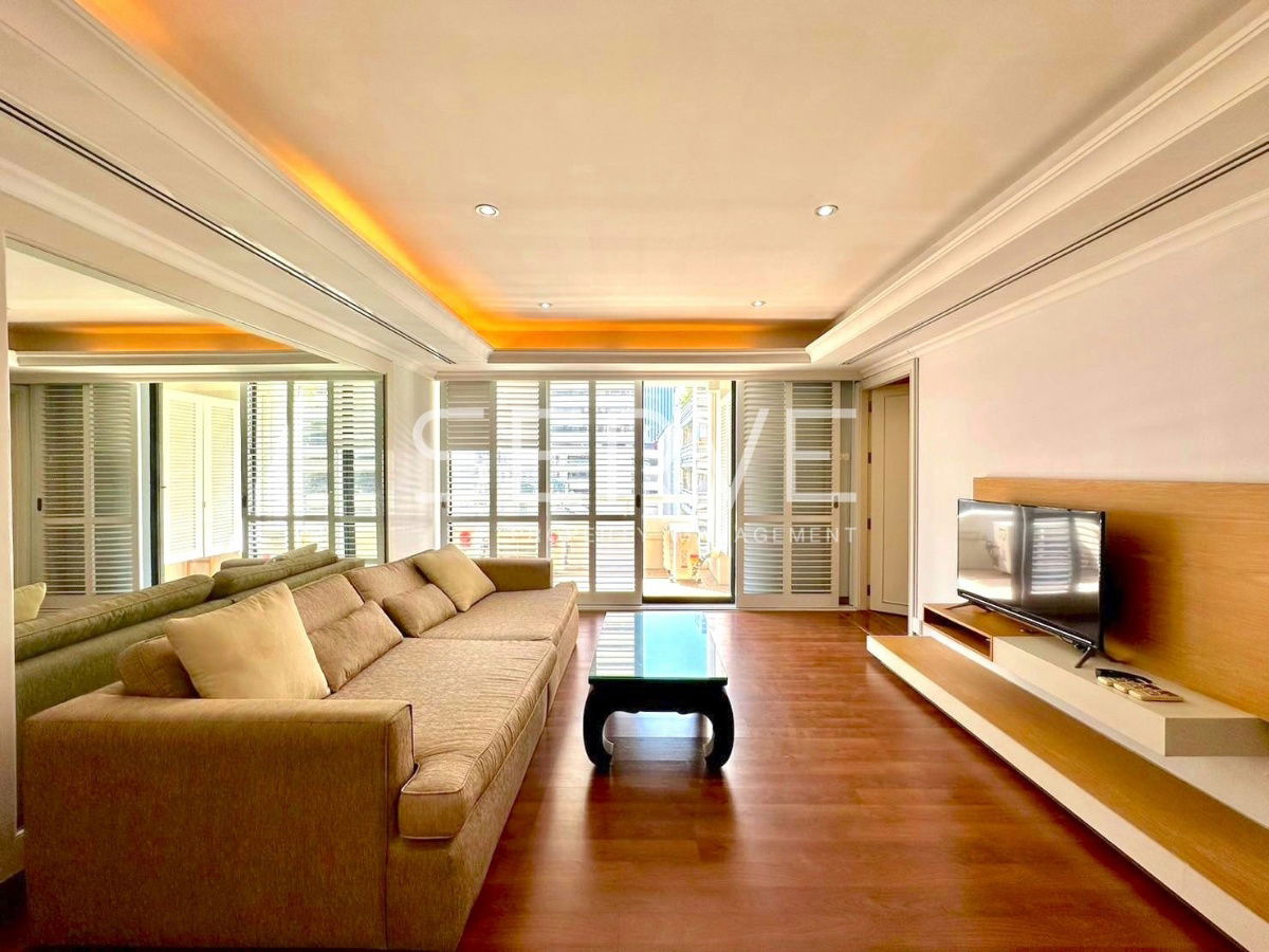 🔥Family Size Condo 75K -  2 Beds 3 Baths with Bathtub 123.5 sq.m. Good Location BTS Chit Lom 200 m. at Somkid Gardens Condo / For Rent