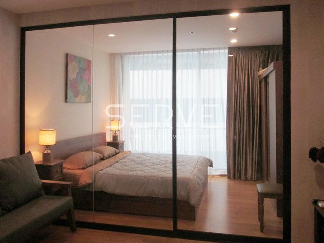 🔥18K🔥- Studio with Partition 32 sq.m. High Fl. 20+ Good Location Close to BTS Surasak 160 m. at Noble Revo Silom Condo / For Rent