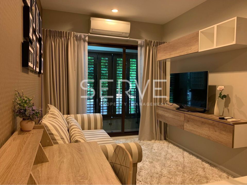 Nice Decorate 1 Bed 32 sq.m. Good Location Shuttle bus to BTS Phrom Phong 600 m. at Condolette Dwell Sukhumvit 26 Condo / For Rent