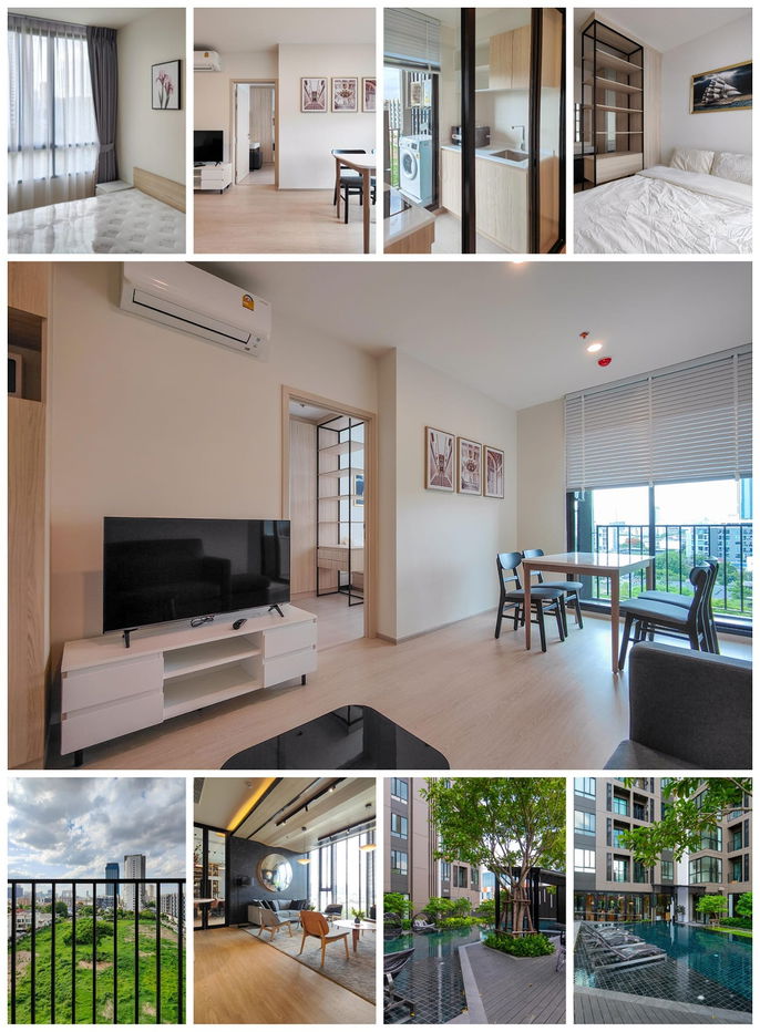 G8075💛中国客户，请加微信。(在联系方式的旁边)For rent Nue Noble Ratchada - Lat Phrao Line ❤️💜@condopremium💜❤️