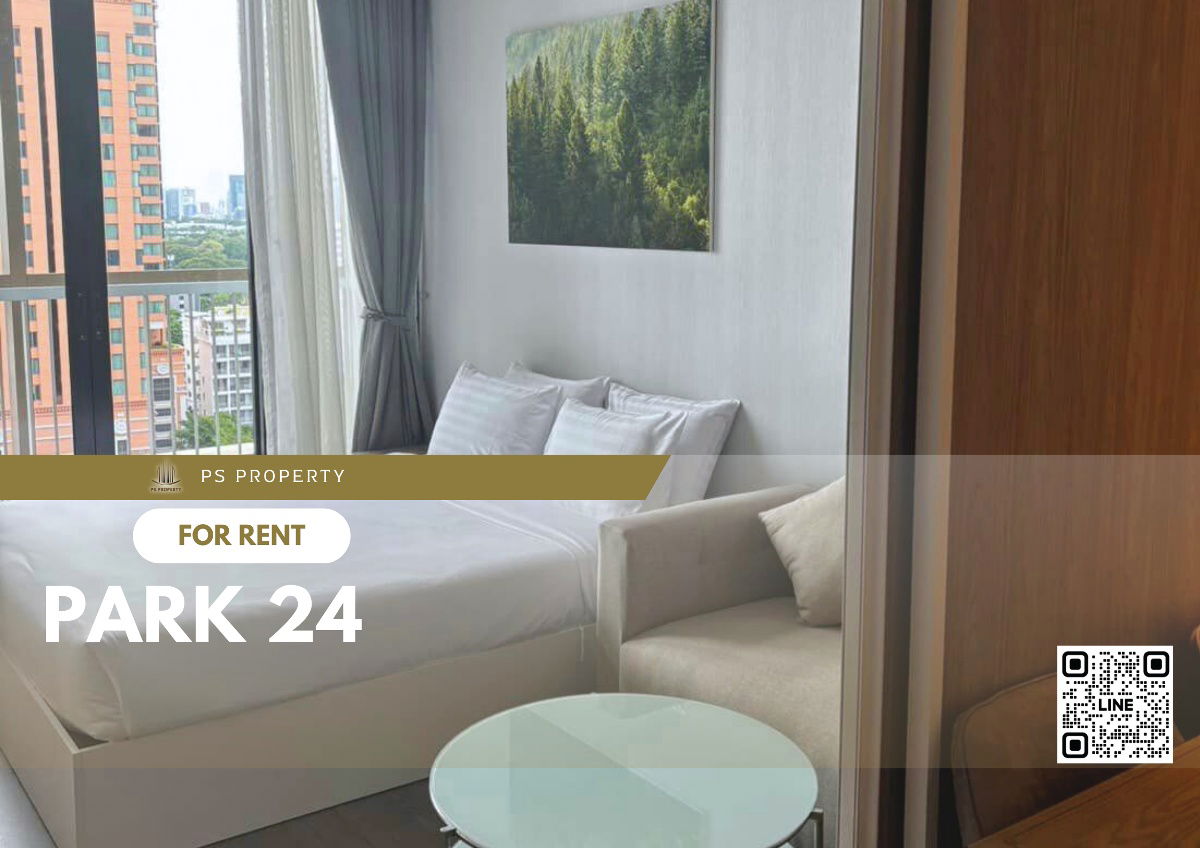 For rent 📌 Park 24 📌 Fully furnished and electrical appliances, near BTS Phrom Phong.