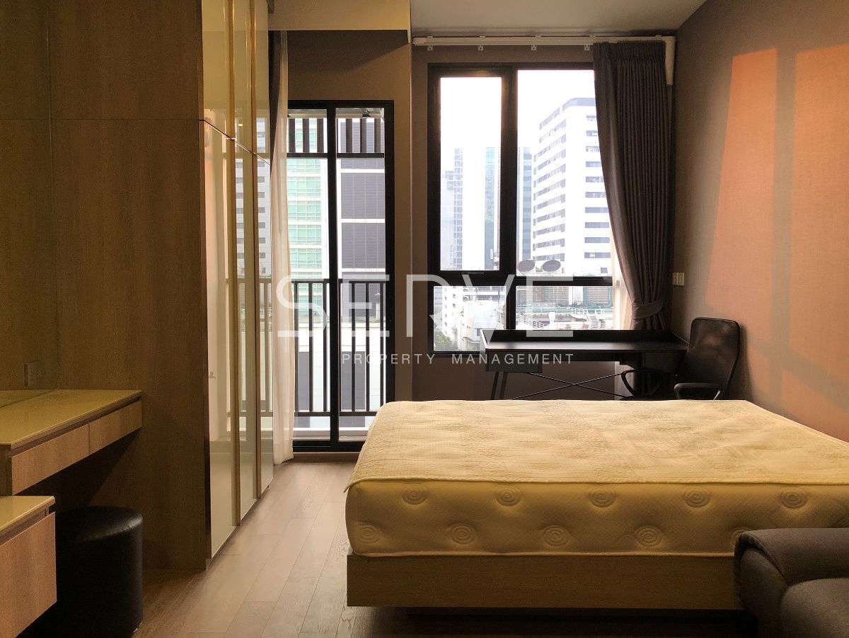 🔥Studio with Partition Closed Kitchen Good Location BTS Phayathai and Airport rail link. at Park Origin Phayathai Condo / For Rent