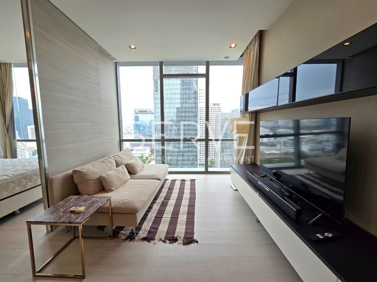 1 床 1 浴室，带浴缸，房间不错，位置优越，位于阿索克区 MRT Phetchaburi 500 m。