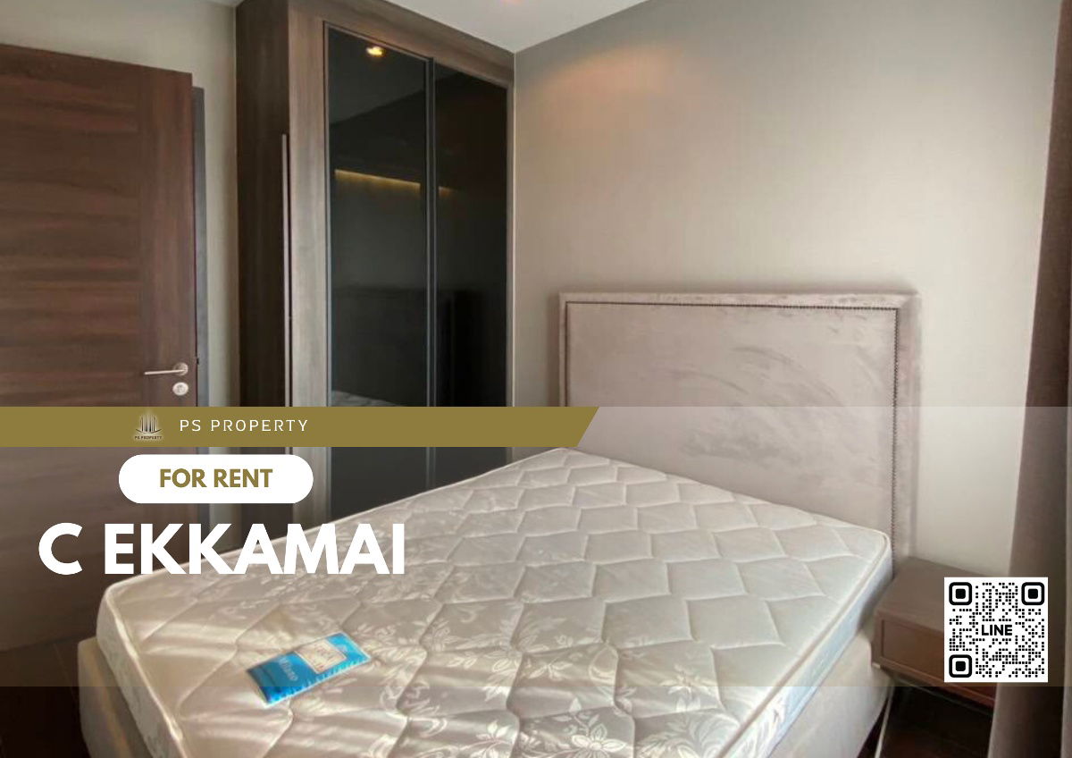 ให้เช่า ✨ C Ekkamai ✨ เฟอร์นิเจอร์ เครื่องใช้ไฟฟ้าครบ ใกล้ BTS เอกมัย