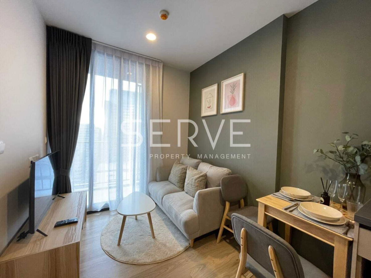 🔥🔥Nice Decorate 1 Bed 28 sq.m. High Fl. 25+ Good Location Shuttle to BTS Thong Lo at OKA HAUS Sukhumvit 36 Condo / For Rent