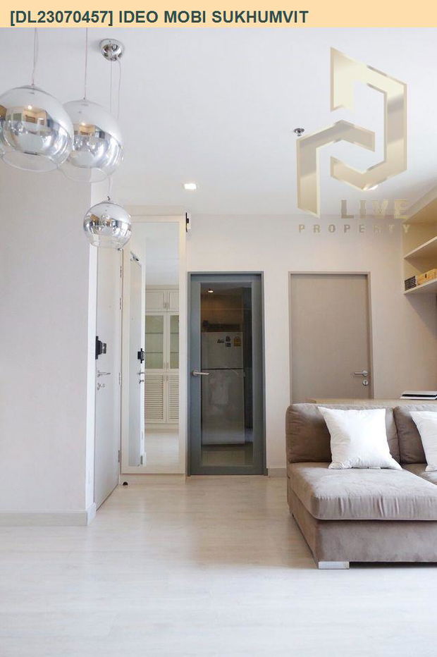DL23070457 ให้เช่าคอนโด IDEO Mobi สุขุมวิท ใกล้ BTS อ่อนนุช พร้อมเข้าอยู่ โทรด่วน 0638692663 LineID @257sxzzu