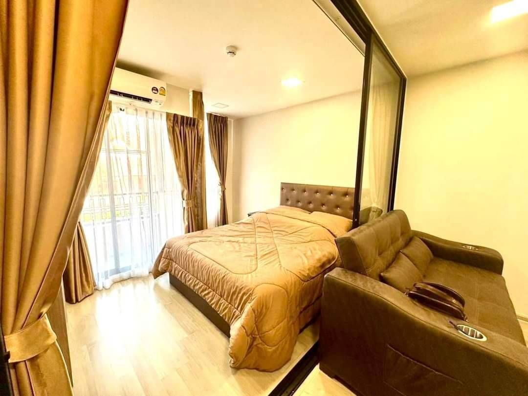 P074 for rent Plum Condo Saphanmai Station, 1 bed plus, fully furnished, has washing machine, free Wifi.