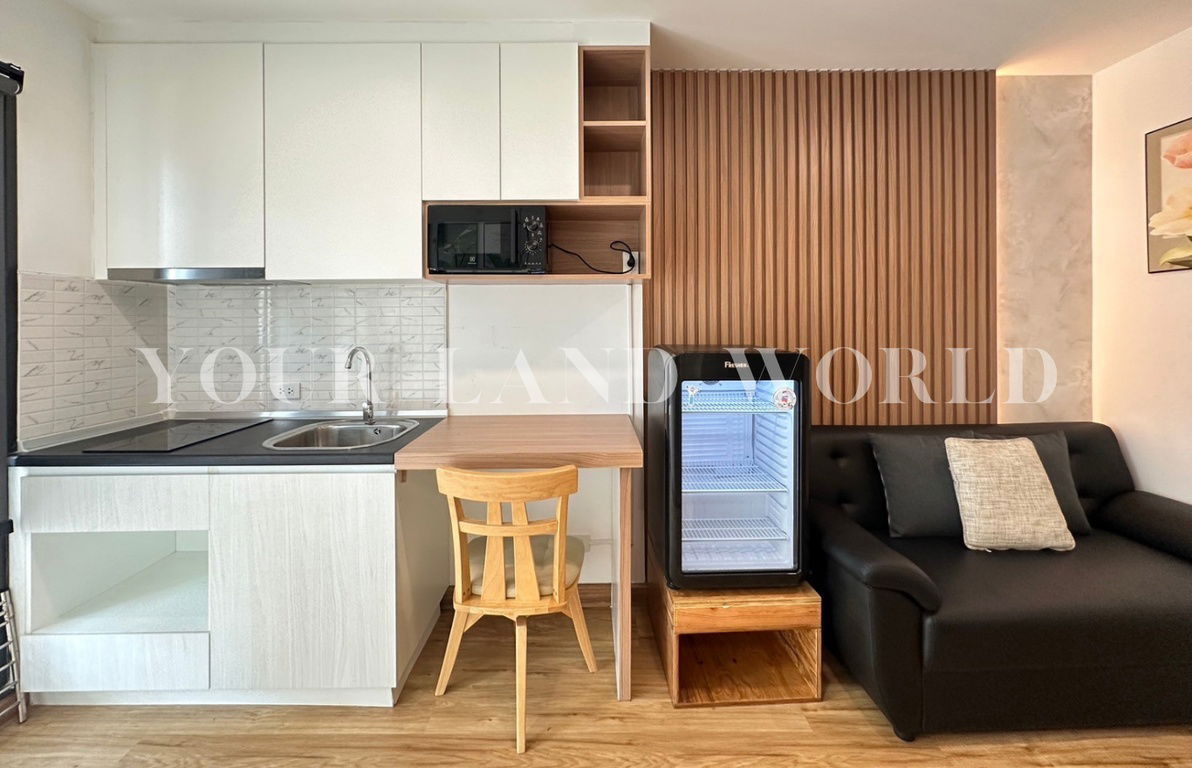 🛋️💗(Ready to open the room for viewing immediately!) Rich Park @Triple Station Rama 9💗🛋️Beautiful room, Fully furnished🔥🔥 ID LINE: @471ovhib 📲