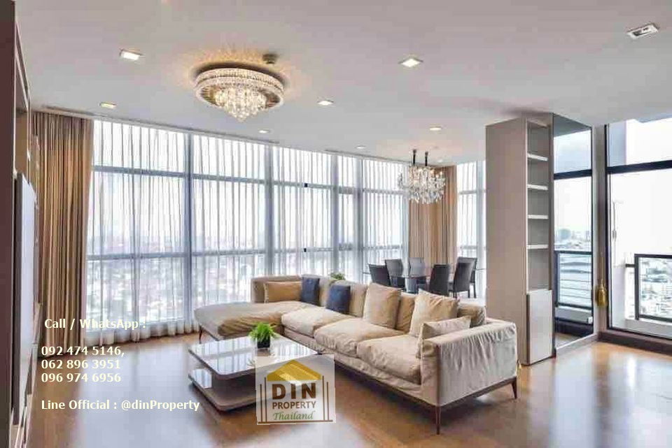 Rent, Urbano Absolute Sathorn Taksin  3 Bed  ,BTS Krungthonburi , BTS Saphan  Taksin , ICONSIAM  ,Sathorn