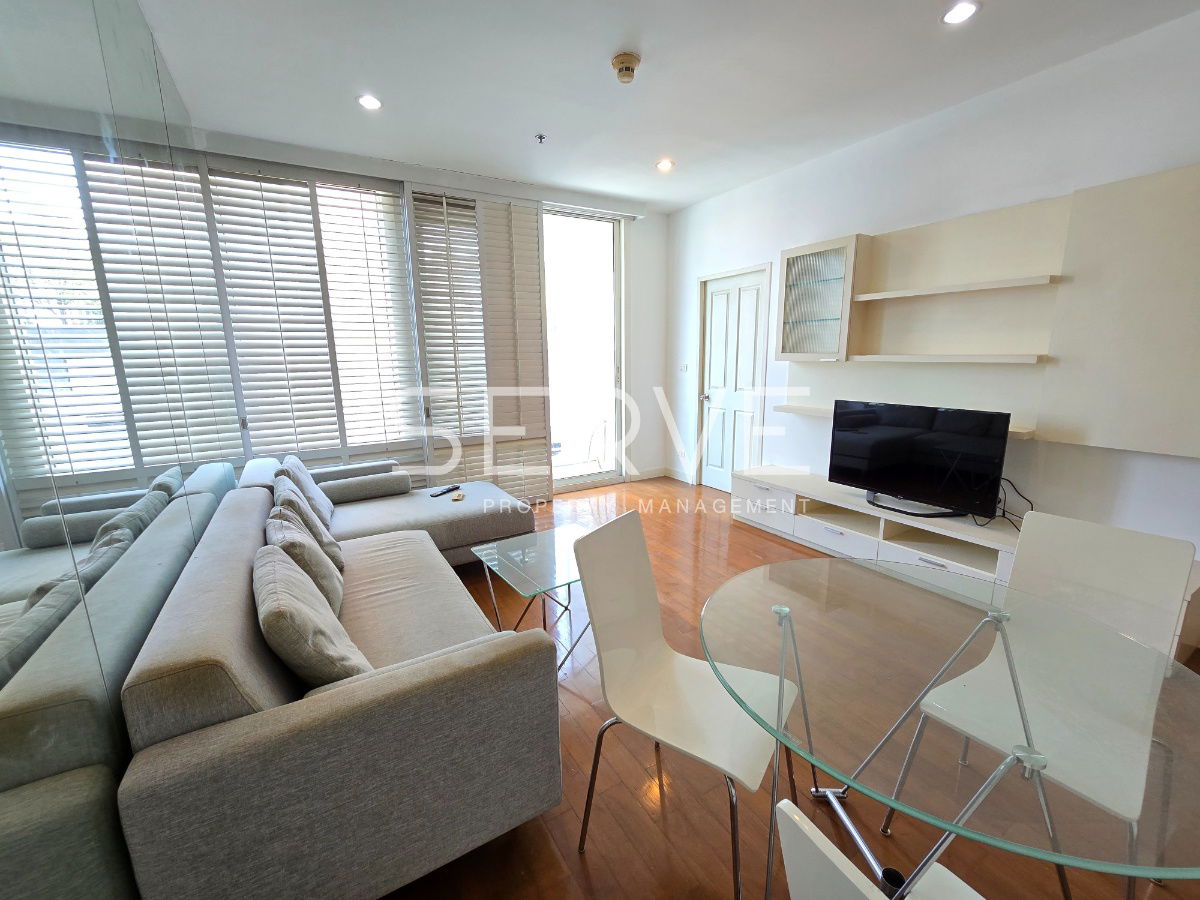 🔥Hot Deal 30K🔥 - 1 Bed with Bathtub 65 sq.m. Nice Room & Good Location BTS Phrom Phong 50 m. at Siri Residence Condo / For Rent