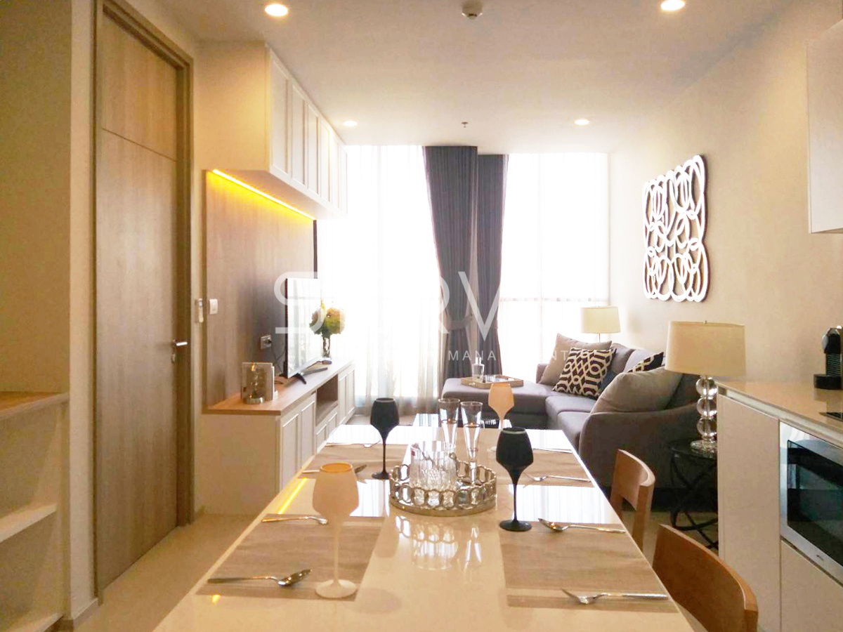 Bright & Nice 2 Bed Corner Unit High Fl. 10+ Perfect Location Next to BTS Phloen Chit at Noble Ploenchit Condo / Condo For Rent