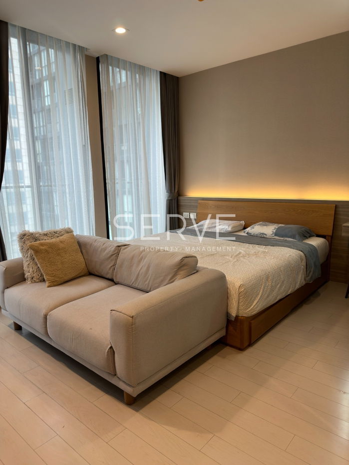 🔥Hot Price 33K🔥 - Studio with Partition 45.03 sq.m. Perfect Location Next to BTS Phloen Chit at Noble Ploenchit Condo  / For Rent
