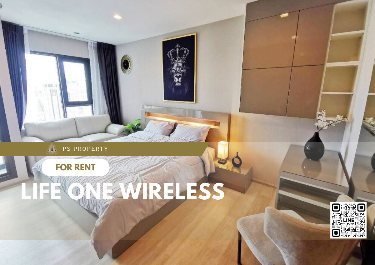 For rent 📍 Life One Wireless 📍 Fully furnished and electrical appliances near BTS Ploenchit.