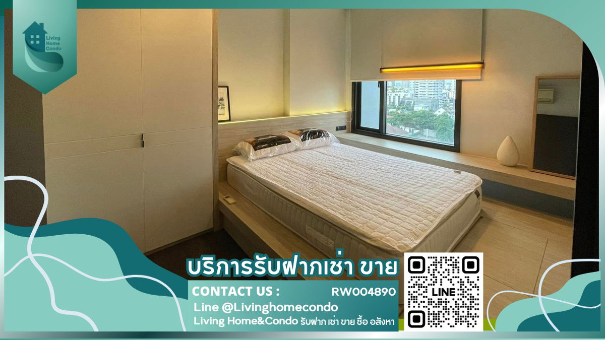 For rent Edge Sukhumvit 23, beautifully decorated room, fully furnished, ready to move in LH-RW004890