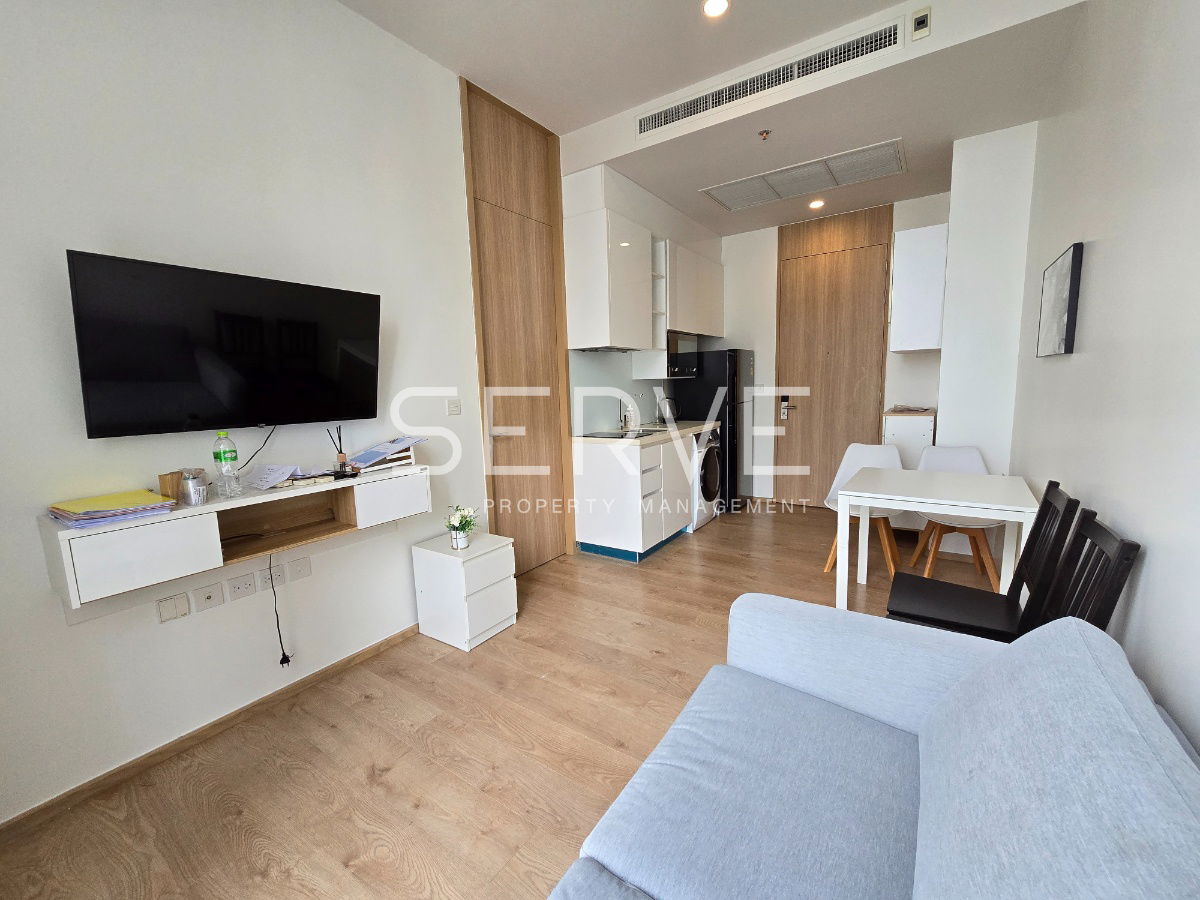 🔥Best Price 23K🔥- 1 Bed in Asoke Area High Fl. 15+ New Condo Close to BTS Asok & MRT Sukhumvit 550 m. at Noble BE19  Condo / Condo For Rent