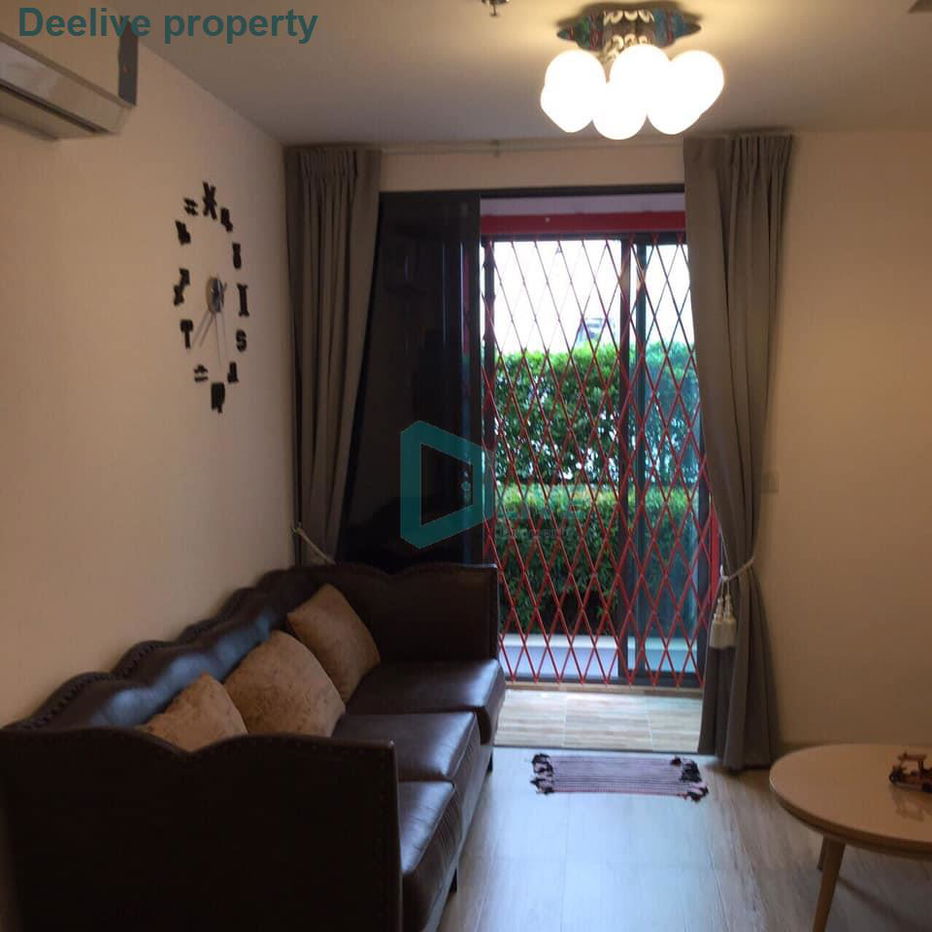 DL012412 Condo for rent, IDEO Mobi Sathorn near BTS Krung Thon Buri, ready to move in, call urgently 0653619502 LineID @534wlwof