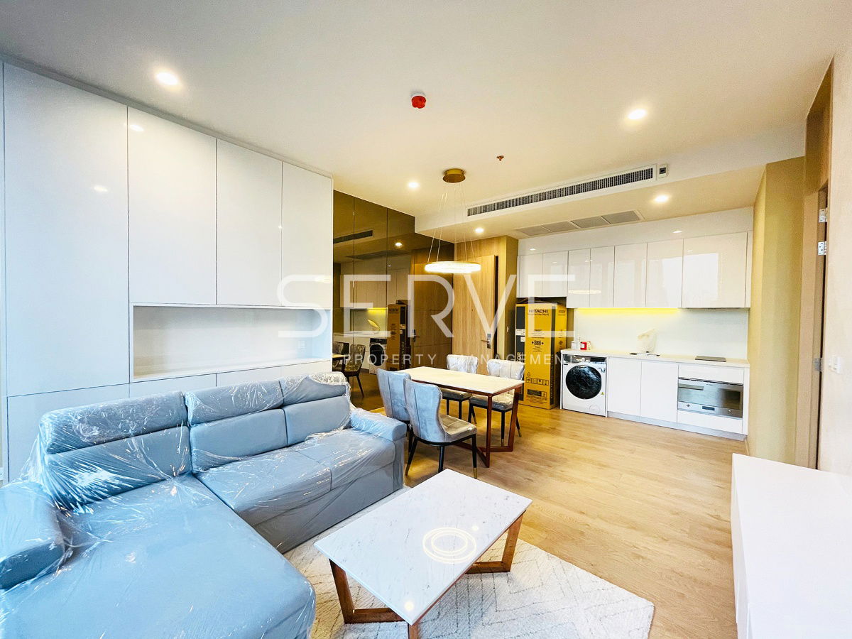 🔥Nice Decorate 1 Bed 50.89 sq.m. Corner Room Close to BTS Asok & MRT Sukhumvit 550 m. at Noble BE19 Condo / For Rent