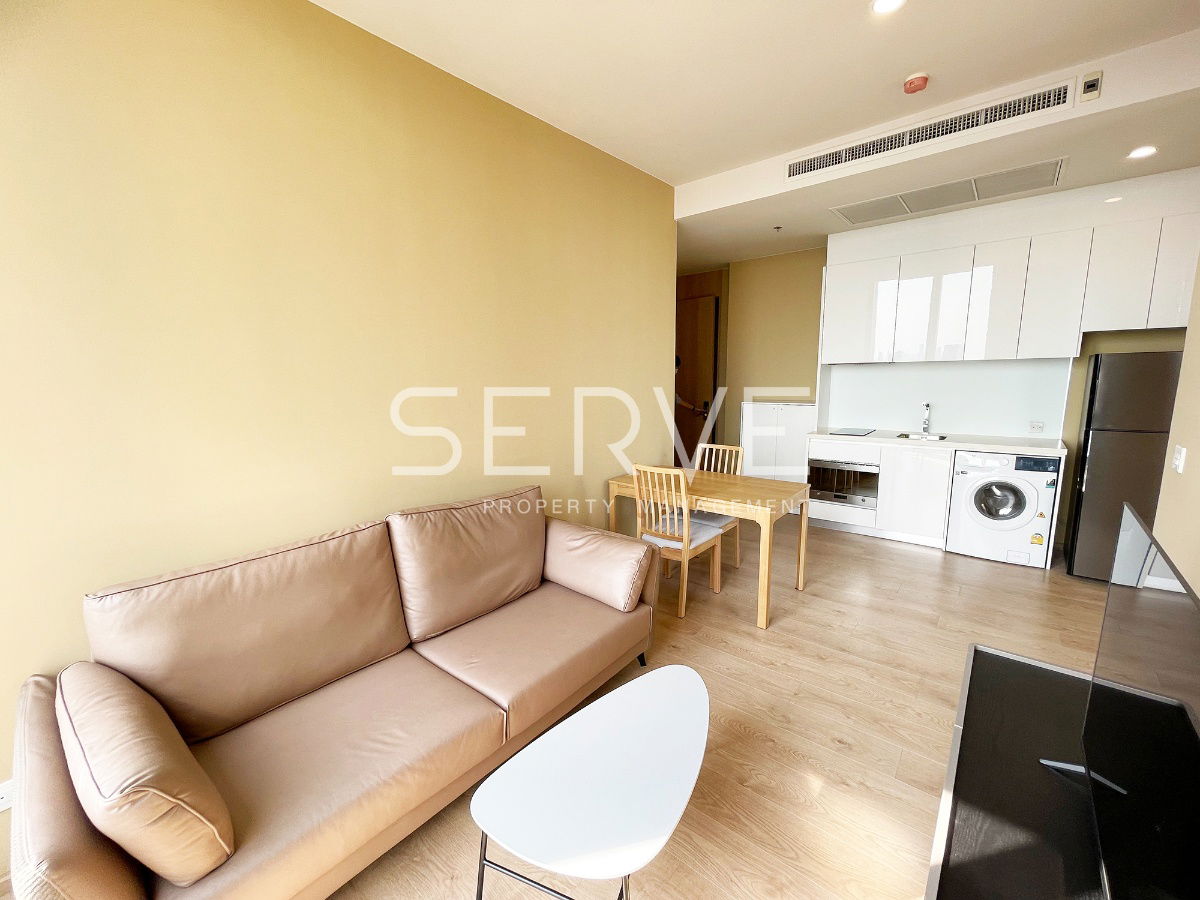 🔥33K🔥 - Corner Room 1 Bed 45.09 sq.m. Super High Fl. 30+ Good Location in Asoke Area BTS Asok & MRT Sukhumvit 550 m. at Noble BE19 Condo / For Rent