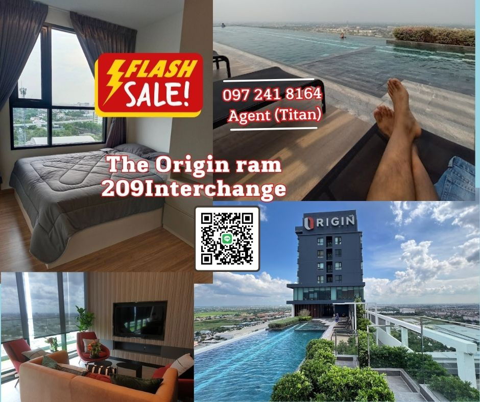 The Origin Ram 209 Interchange, fully furnished, ready to move in, fully furnished. If you like, come and talk at the event.