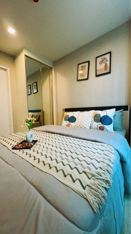 A67-055✨ Condo Metro Luxe Riverfront Rattanathibet size 30 sq.m. Free Wi-Fi MRT Sai Ma with river view✨