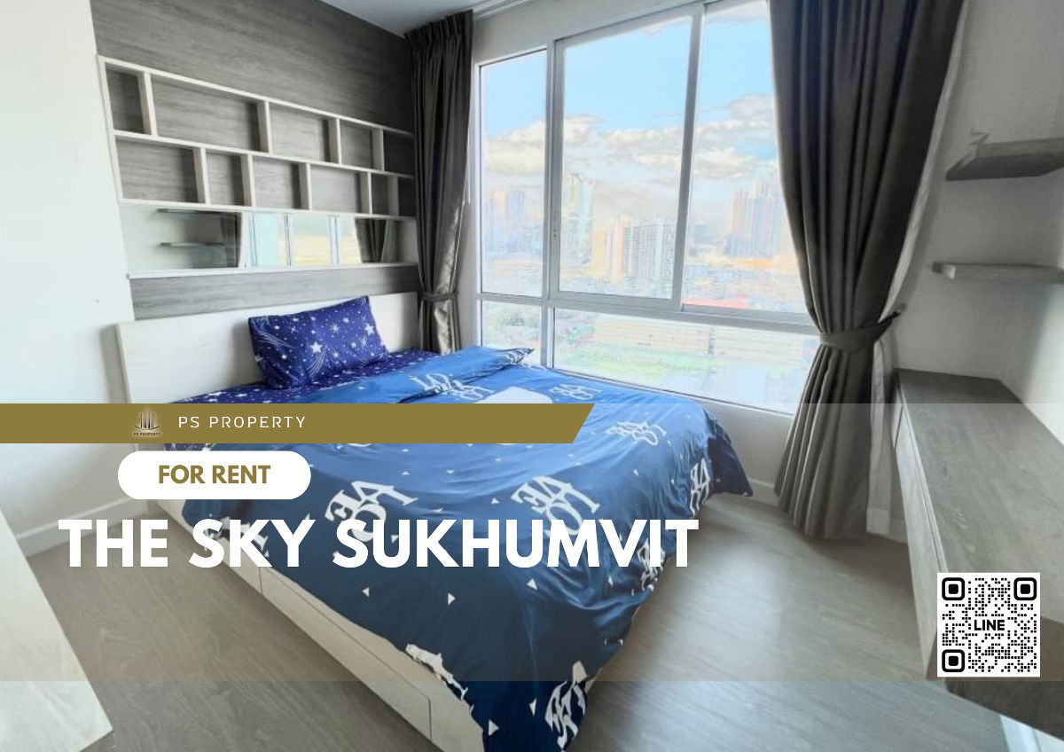 出租🌟The Sky Sukhumvit🌟家具电器齐全，靠近BTS Udomsuk。
