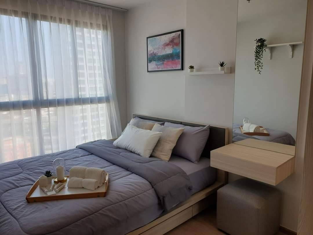 P121 Condo for rent Ideo O2, good location, Bangna area, beautifully decorated, fully furnished, special price, ready to move in