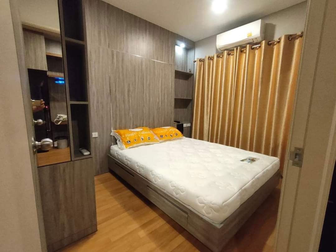 P132 Condo for rent Lumpini place Taopoon, good location, next to MRT Taopoon, convenient travel, fully furnished, ready to move in, special price