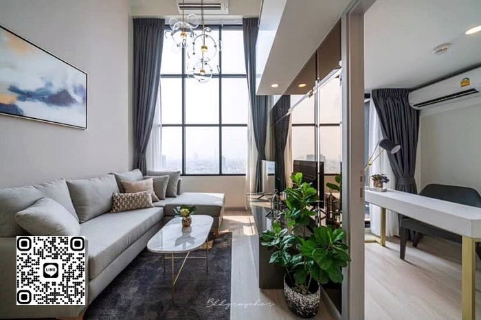 🌟Rent Duplex 45sqm 🏙️Knightsbridge Prime Sathorn 1Bedroom Fully furnished High floor BTS Chong Nonsi