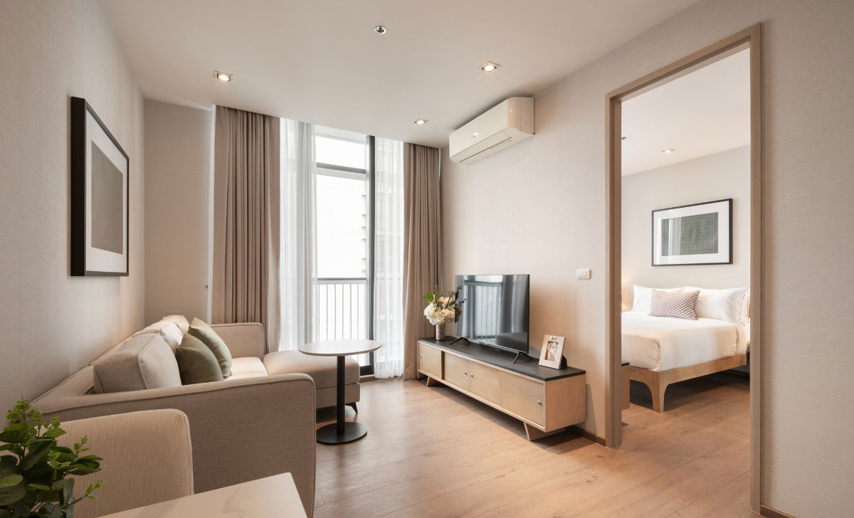 for rent Park 24. 1bed 40sq.m. Line id: @pfagent