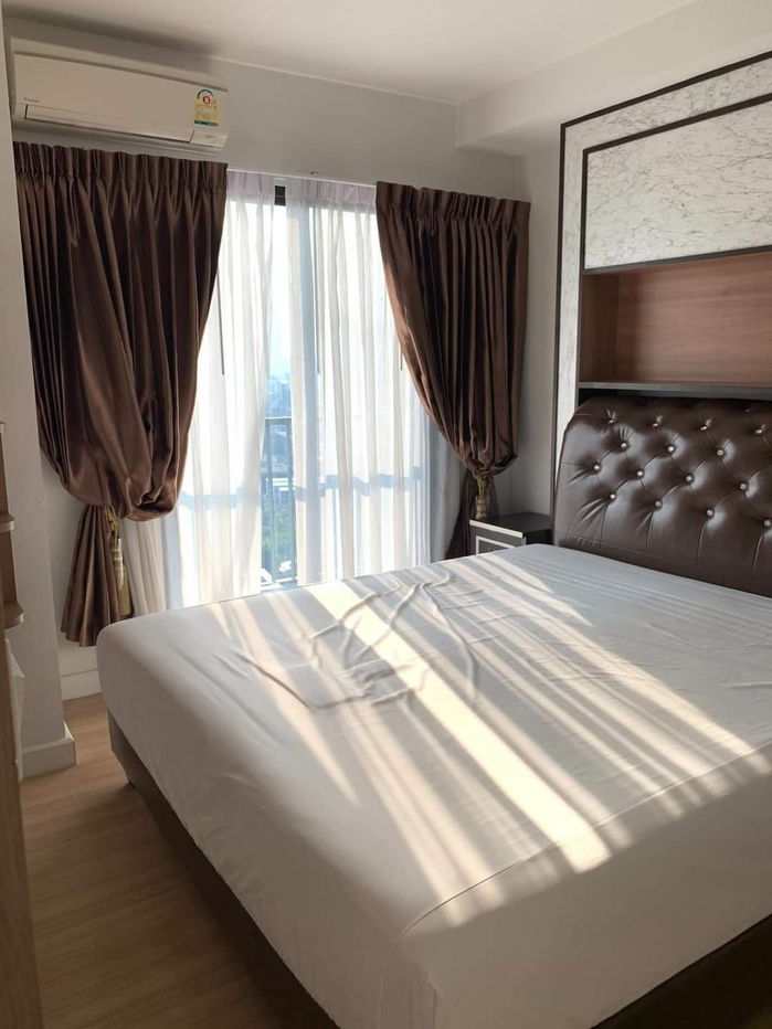 P155 Condo for rent The Seed Mingle (The Seed Mingle) near BTS Sala Daeng and MRT Silom, beautifully decorated room, fully furnished, ready to move in