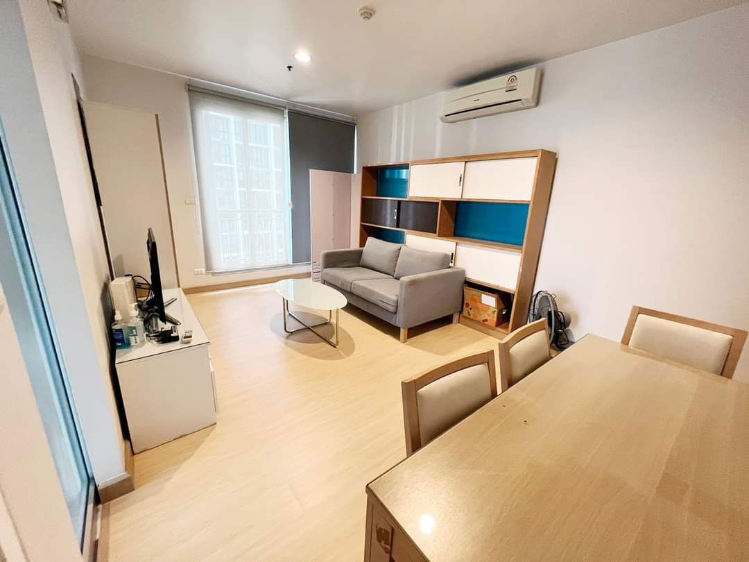P172 Condo for rent Life @ Ratchada-HuayKwang, 2 bedrooms, next to MRT, beautifully decorated room, fully furnished, ready to move in