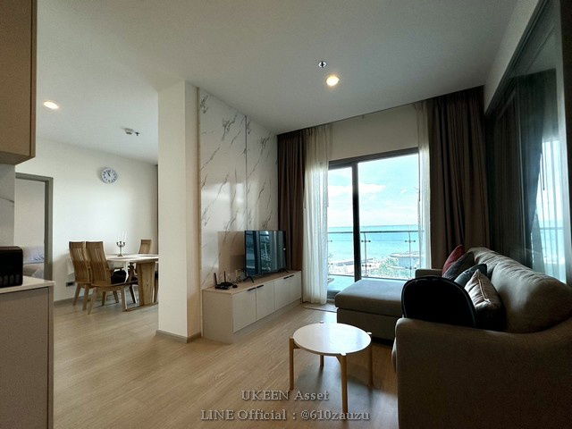 Condo for rent The Symphony Bang Phra, Sriracha, near Bangsaen_Central Sriracha, 3 bedrooms, 2 bath, 102.94 sq m., sea view,ready to move in.