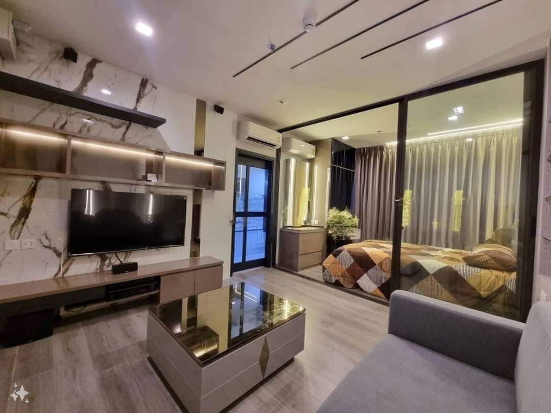 P180 Condo for rent The Politan Aqua, next to the Chao Phraya River, beautiful view, built-in room, fully furnished, special price
