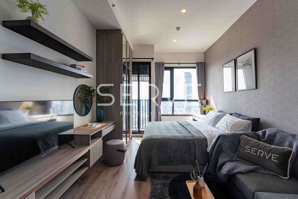 Hot Deal 15K - studio in On Nut Area Good View & Nice Room  BTS ON Nut 650 m. / Condo For Rent-KnightsBridge Prime Onnut