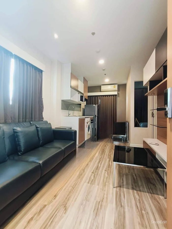 For Rent  Plus Sriracha, 1 bedroom, 34 sq m., 19th floor, fully furnished, 13,000 Baht