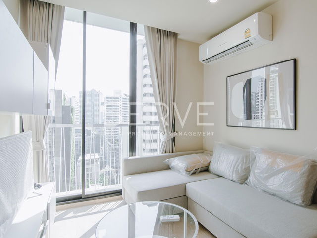 2 Beds Corner Unit in Perfect Location of Asoke BTS Asok & MRT Sukhumvit 550 m. at Noble Recole Sukhumvit 19 Condo / For Rent