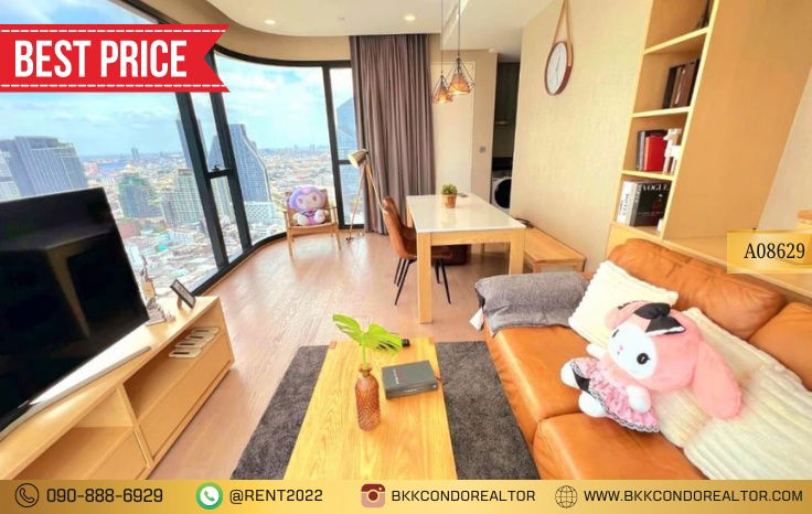 Beautiful Room💝For Rent 📌Ashton Chula-Silom (Line ID: @rent2022) Fully furnished!