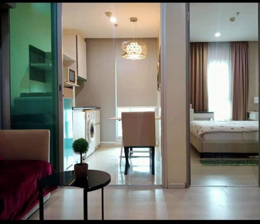 P247 Condo for rent Life @ Ratchada (Life @ Ratchada), good location, convenient, beautiful room, fully furnished, special price, ready to move in