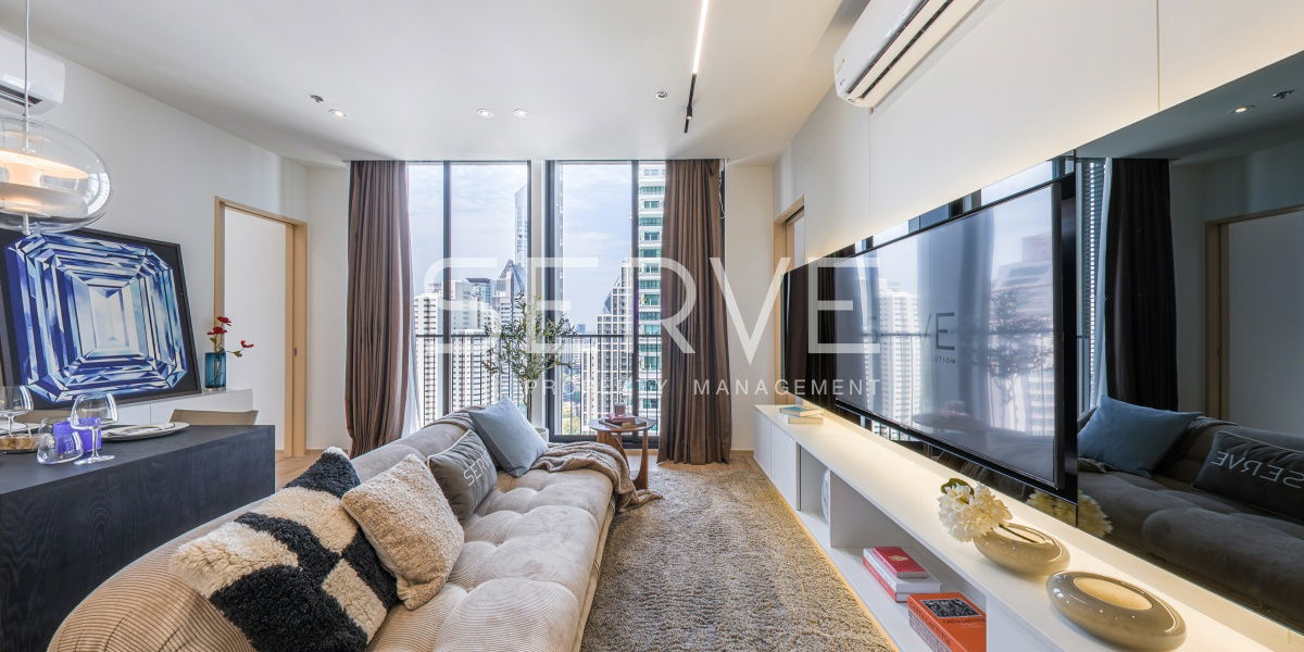 Nice Decorate Combine 2 Beds High Fl. 20+ Newest High Rise Luxury Condo BTS Phrom Phong 450 m. at Noble STATE 39 Condo / For Rent