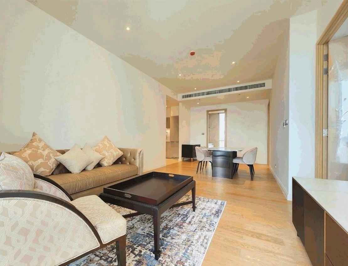 LTHC10914–Magnolias Waterfront Residences FOR RENT 2 beds 2 baths size 102.55 Sq.m. Near BTS Charoen Nakhon Station ONLY 120k/month