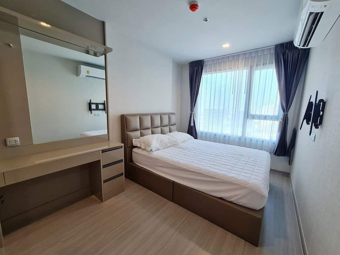 P273 Condo for rent Life Ladprao (Life Ladprao) near BTS and MRT, beautiful room, fully furnished, ready to move in, free Wifi
