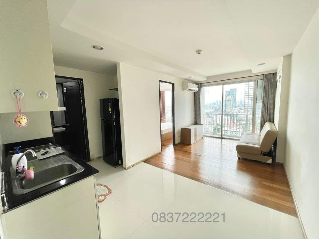 P285 Condo for rent The Line Phahonyothin Park, next to BTS, beautiful room, fully furnished, has washing machine, ready to move in