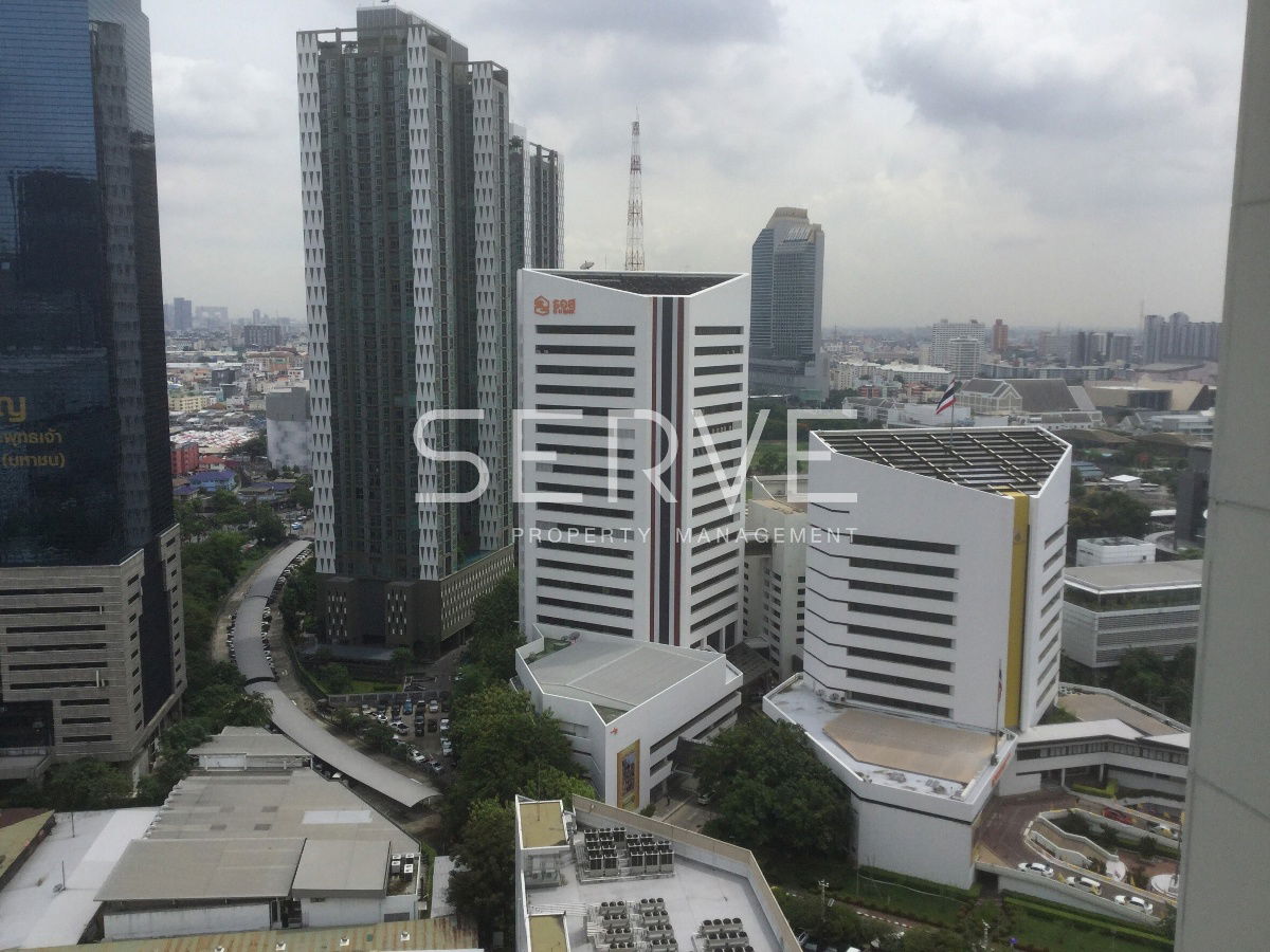 1 Bed Large Room Good Location MRT Phra Ram 9  500 m. and CentralPlaza  @  Belle Grand Rama 9