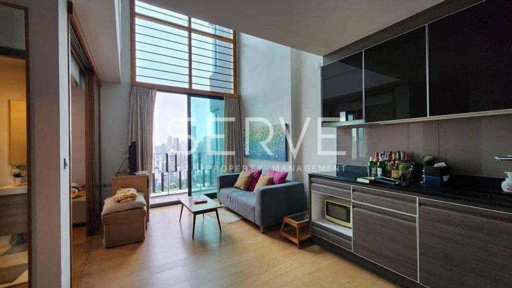 Duplex 2 Beds 2 Baths Nice Room High Fl. 20+ Good Location BTS Thong Lo 100 m. / Condo For Rent-Keyne By Sansiri