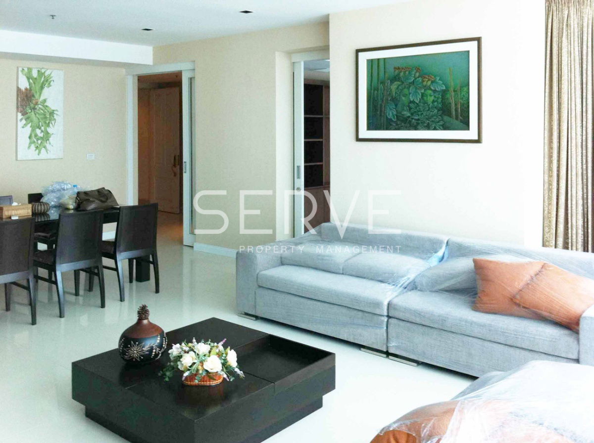 🔥Hot Price 150K🔥 - 3 Beds 4 Baths with Jacuzzi 222 sq.m. High Fl. 15+ Good Location BTS Phloen Chit 200 m. at Athenee Residence Condo / For Rent