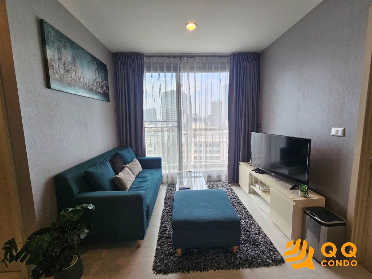 🏬 For Rent Rhythm Sukhumvit 42 2Bed , size 56 sq.m., Beautiful room, fully furnished.