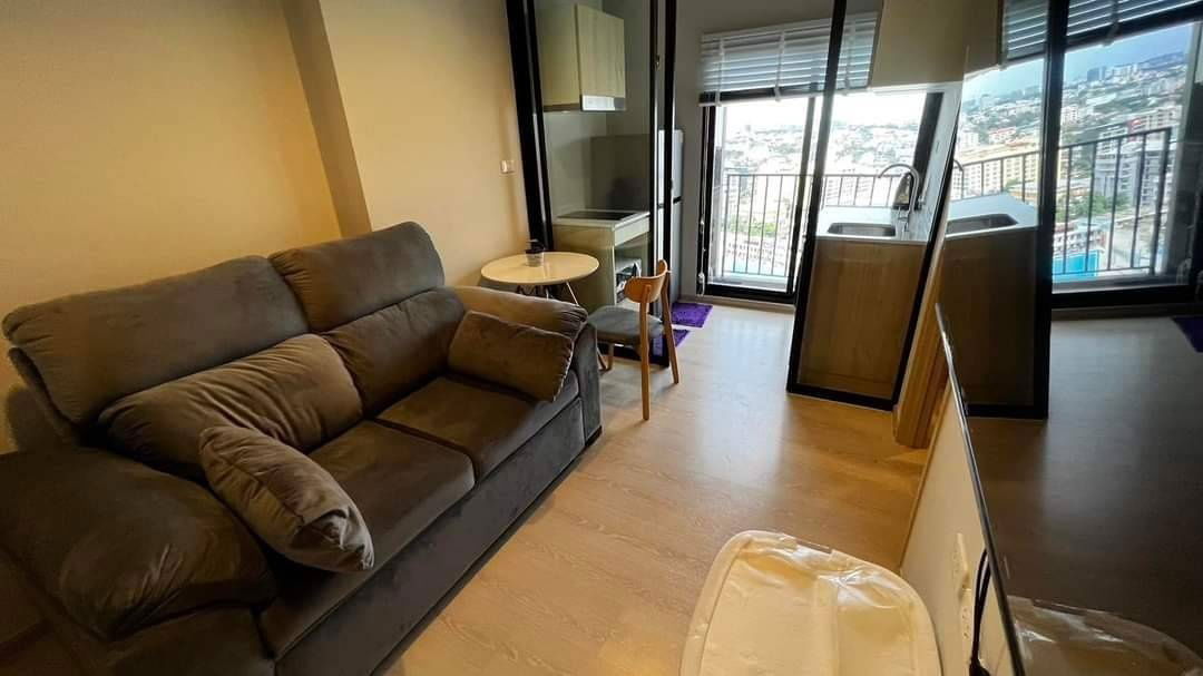 P326 Condo for rent Nue Noble Ngamwongwan, near The Mall and Pantip, beautiful room, fully furnished, ready to move in