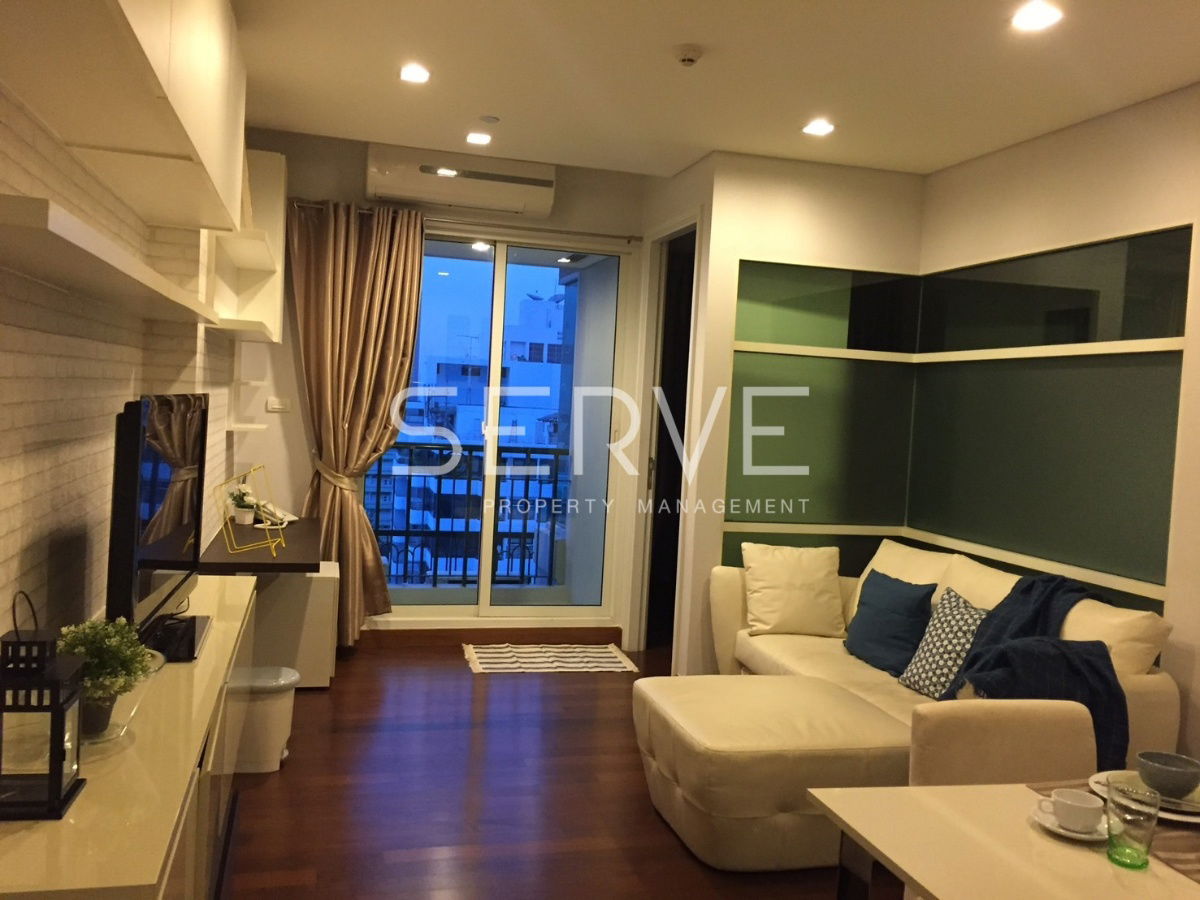 1 Bed with Bathtub 43 sq.m. High Fl. 10+ Good Location BTS Thong Lo 600 m. at Ivy Thonglor Condo / For Rent